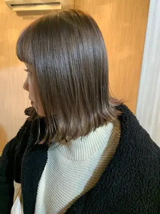 ミディアム カラー パーマ ヘアアレンジ nico【代表】 市川　拓也のヘアスタイル