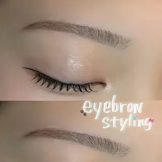 アイブロウ 束感まつ毛/ MYU (みゅう)のマツエク・マツパデザイン