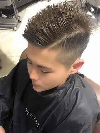 カラー パーマ ヘアアレンジ メンズ 🤎艶髪×透明感🤎 【𝙔𝙐𝙕𝙐】のヘアスタイル