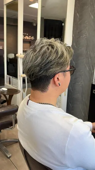 ショート カラー メンズ 似合わせ/前髪カット /店長   村上直也のヘアスタイル