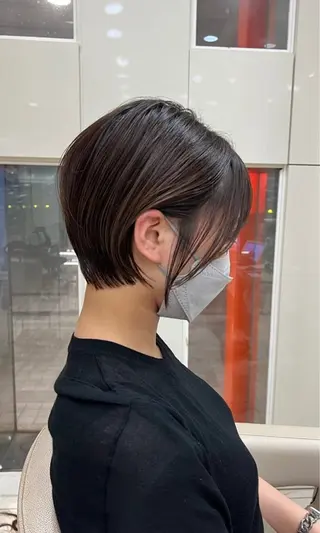 ショート ⭐️艶感カラー⭐️ 小飯田　武斗のヘアスタイル