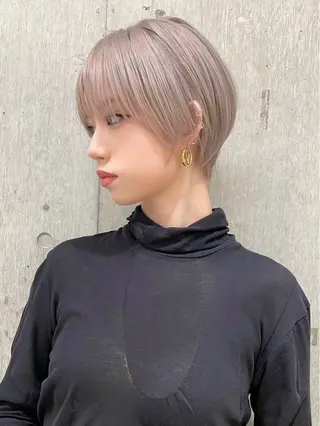 ショート ハイライト🌟/ ボブ/豊田のヘアスタイル