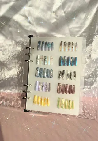 ネイル yume 大人ガーリーネイルのネイルデザイン