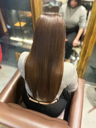 ロング 髪質改善🫧🦋 艶カラー🫧　さくらのヘアスタイル