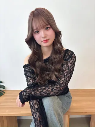 ロング vince gio 彩織のヘアスタイル