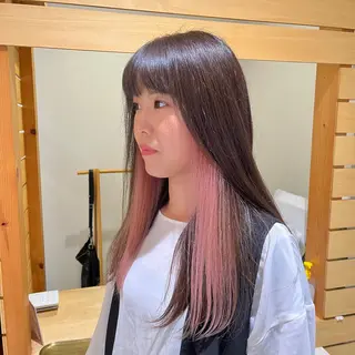 ロング カラー ✨髪質改善🎨 杉本賢人のヘアスタイル