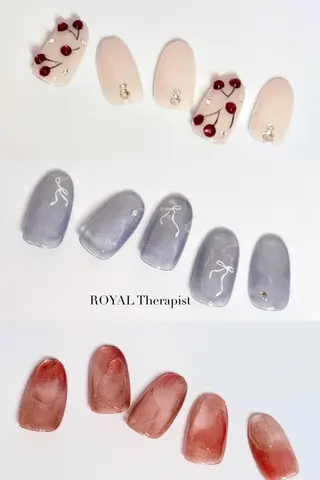 ネイル 【山岡】 ロイヤル•セラピストのネイルデザイン