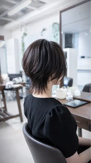 ミディアム ウルフカット🐺 /筒井謙登のヘアスタイル