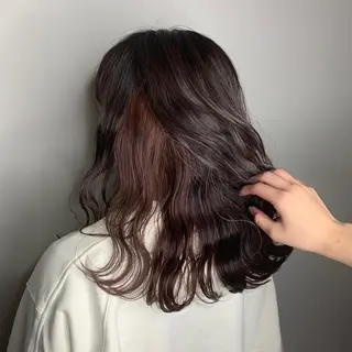 ロング maco 艶感ハイトーン🦋のヘアスタイル