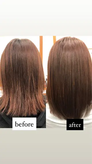 セミロング YAP！HAIR トコツメアヤノのヘアスタイル