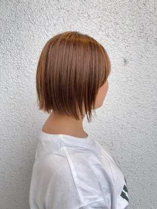 ショート カラー 【AMANEQ】 yuka🦋のヘアスタイル