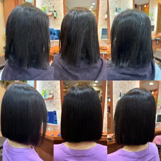 ミディアム 山口 博司のヘアスタイル