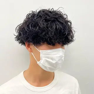 メンズ 柏メンズパーマ特化 蛯谷 晃裕のヘアスタイル