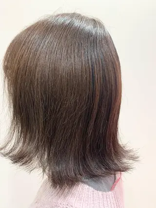 ショート カラー 韓国風ハッシュカット 似合わせレイヤー池袋のヘアスタイル