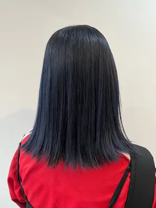 ミディアム 東村 桃花のヘアスタイル