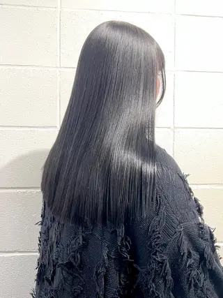 セミロング カラー HARU//原宿🤍 リピート率NO.1のヘアスタイル