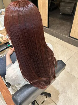 ロング 横田 まおのヘアスタイル