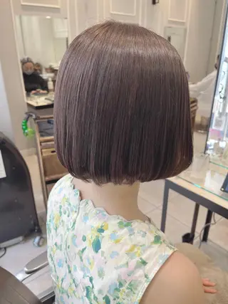 ショート カラー 似合わせカット🌷関 郁美🌷のヘアスタイル