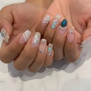 ネイル AERA nail shino🐱⸝꙳のネイルデザイン