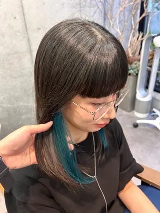 カラー hana/経堂/ モデル様募集中⋆*のヘアスタイル
