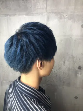 メンズ 🪞縮毛矯正/透明感 カラー🪞まなのヘアスタイル