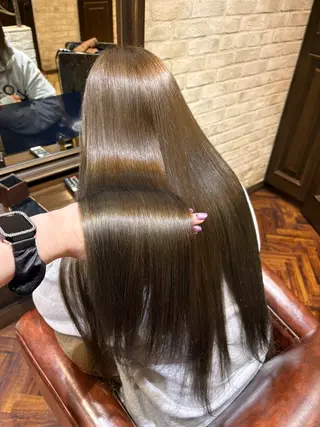 ロング カラー 🐺イノウエ サキ🐺のヘアスタイル