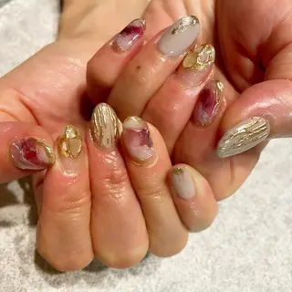 ネイル 舟橋 恭子のネイルデザイン