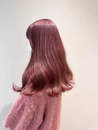 ロング RIKO👼🏻💓 韓国ガーリーのヘアスタイル
