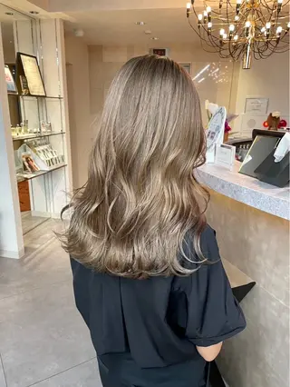 ロング カラー 鳥ちゃん🐥/カラー /西中島/新大阪のヘアスタイル