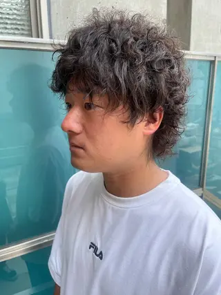 ショート メンズ 久木原 ゆりのヘアスタイル