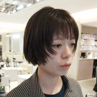 ショート カラー レイヤーカット🪄 ヘアセット🪄シホのヘアスタイル