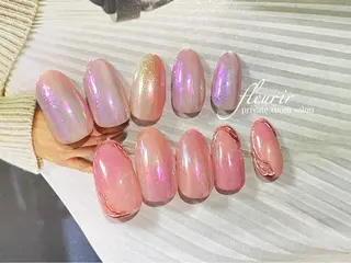 ネイル フルリール 【プライベートサロンのネイルデザイン