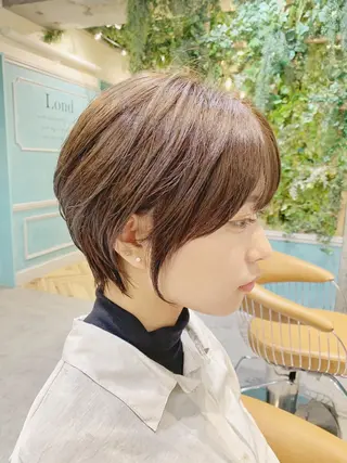 ショート 林 飛夕也のヘアスタイル