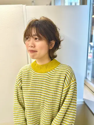 ショート 竜太/髪質改善カラ ー/似合わせカットのヘアスタイル