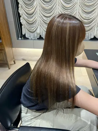 ロング 川口 華菜🦋のヘアスタイル