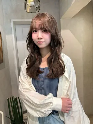 ロング 透明感モテスタイル 💞SHIORI💞のヘアスタイル