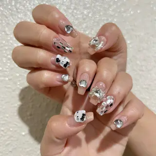 ネイル パラあり！フィルイン 美フォルムのネイルデザイン