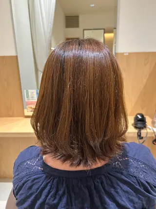 ミディアム 代田 美月のヘアスタイル