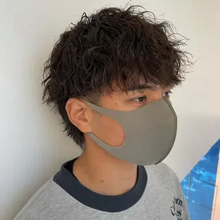 ショート カラー パーマ メンズ 🔥メンズカラー🔥 セヤシュウヘイのヘアスタイル
