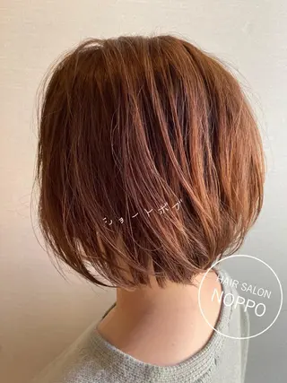 ショート カラー NOPPO 和泉市 美容室/奥村 飛鳥のヘアスタイル