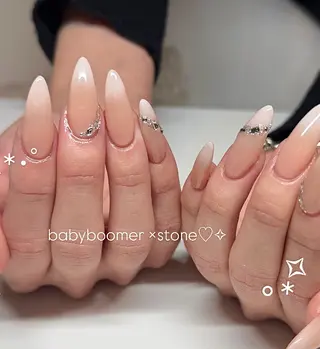ネイル .*･ﾟCHAM NAIL✧︎*。のネイルデザイン