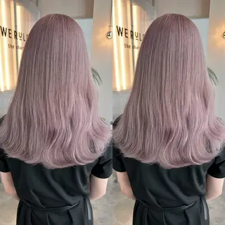 ロング カラー yoriダブルカラー 代表すがわらのヘアスタイル