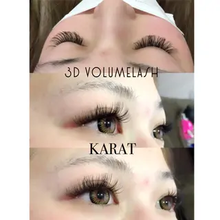 マツエク・マツパ ★KAEDE★伊勢崎 【KARAT】のマツエク・マツパデザイン