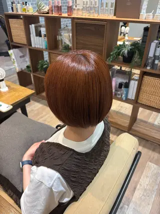 カラー 澤入 鈴のヘアスタイル