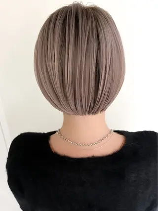 カラー 小顔ボブ jilblanカホのヘアスタイル