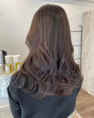 セミロング カラー m ā l o.🌷 サカモトマイコのヘアスタイル