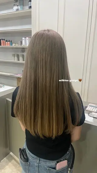 ロング カラー Glimpseあやね 🎀大濠/髪質改善のヘアスタイル