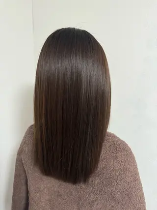 セミロング 西宮市で髪質改善 縮毛矯正特化のヘアスタイル
