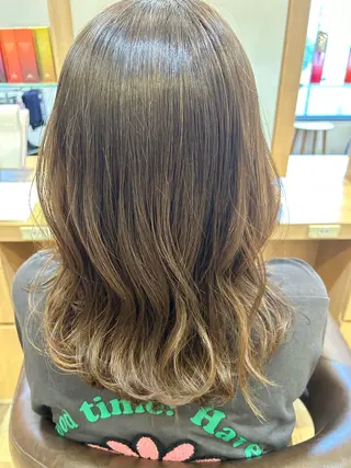 カラー Dali 新さっぽろ Ricoのヘアスタイル