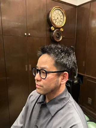 ショート メンズ マスダ コウのヘアスタイル